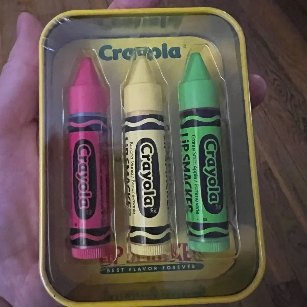 Crayola Lip Smacker Set of 3 Lip Balms